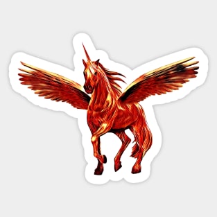 Colorful Unicorn Sticker